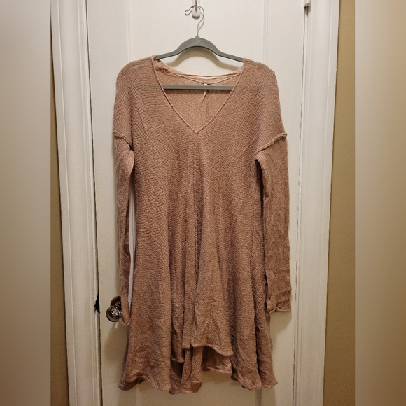 Free People Dancing In The Forest Sweater Tunic Women's Size M - Picture 3 of 10